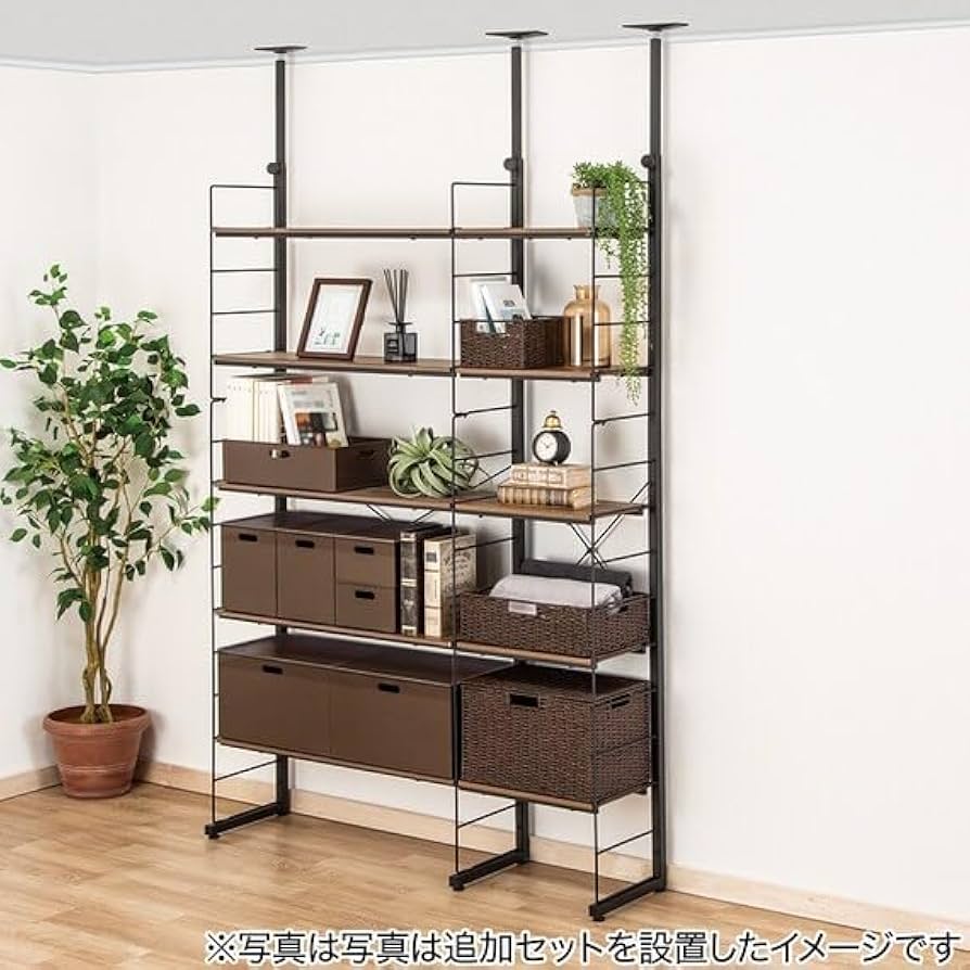 Amazon｜ニトリ Nポルダ用追加棚板 幅40cm用 ミドルブラウン